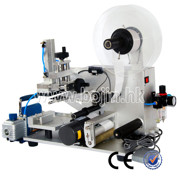 BJ-60C Semi-Auto Flat Bottle Labeling Lachine With Code Printer